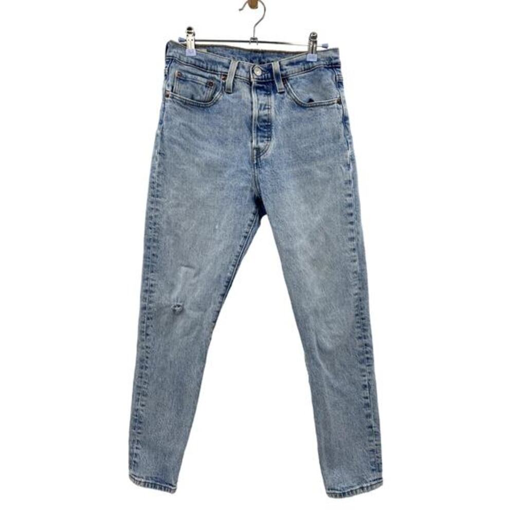 Levi's 27 blue‎ 501 straight jeans